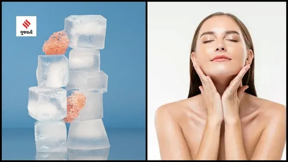 skin care tips winter applying ice on your face help to reduce acne beauty tips gujarati news