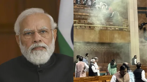 PM Narendra Modi | PM Modi | PM Narendra Modi Calls Parliament Security Breach | smoke attack in parliament