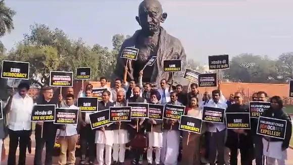 Parliament Winter Session 2023 | india alliance Parliament Security Breach