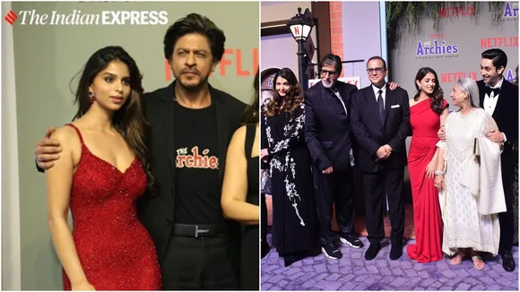 Bachchan family | The Archies premiere | Shah Rukh Khan
