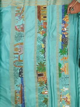 Alia Bhatt saree Ramayan theme ayodhya ram temple saree look fashion gujarati news