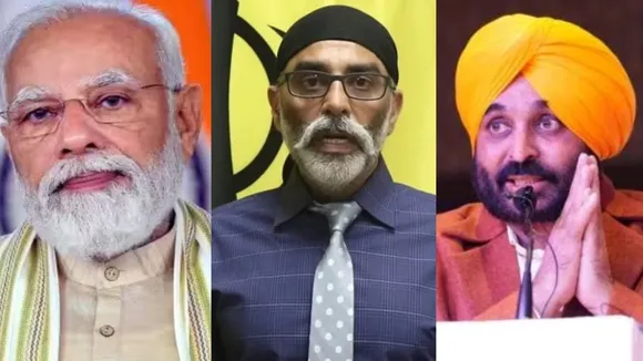 Gurpatwant Pannun, bhagwant Mann, pm modi