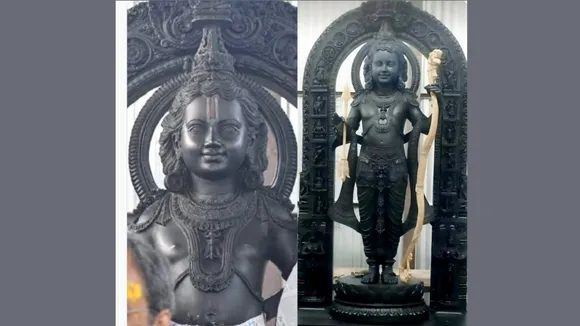 રામ મંદિરમાં આજે 114 કળશથી સ્નાન અને અધોર હવન થશે; પ્રાણ પ્રતિષ્ઠાને લઇ અયોધ્યામાં કડક સુરક્ષા વ્યવસ્થા