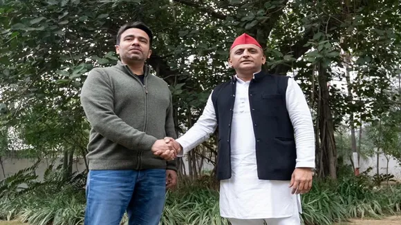 jayant chaudhary | akhilesh yadav | akhilesh yadav with jayant chaudhary | SP | RLD | SP RLD alliance | uttar pradesh politics