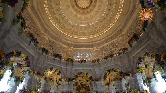 ayodhya ram mandir pran pratishtha celebration | ayodhya ram temple | ayodhya ram mandir celebration | ayodhya ram mandir photo | ram lalla photo | lord ram photo | shree ram photo | ram temple photo | ayodhya ram mandir inauguratio decoration