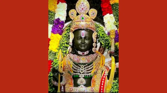 Ayodhya Ram Mandir Ramlalla Murti Photos Darshan