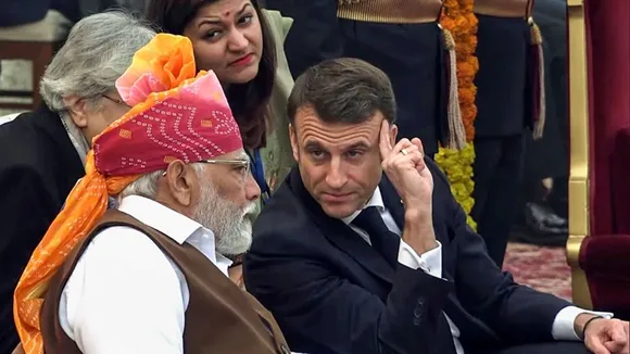 emmanuel macron, pm modi