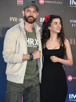 Fighter screening phoots Hrithik Roshan Saba gujarati news