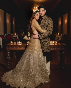 Kiara Advani Sidharth Malhotra photos marriage anniversary gujarati news