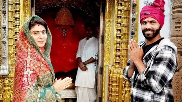 ravindra jadeja, jadeja wife, rivaba jadeja