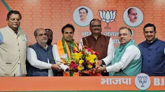 ritesh pandey mp | ritesh pandey bjp leaders | ritesh pandey