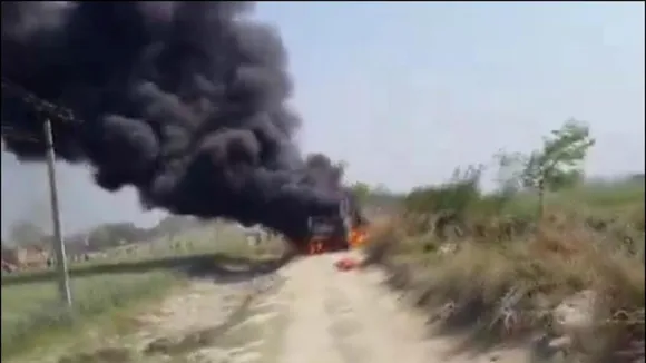 Bus accident Khairmuli Uttar Pradesh