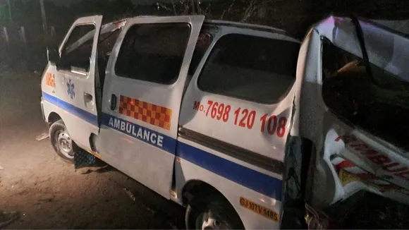 Chotila Rajkot Highway Ambulance Accident