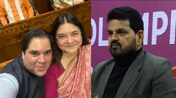Maneka Gandhi | Maneka Sanjay Gandhi | BJP UP Leaders | Brij Bhushan Sharan Singh | Brij Bhushan Singh | Varun Gandhi