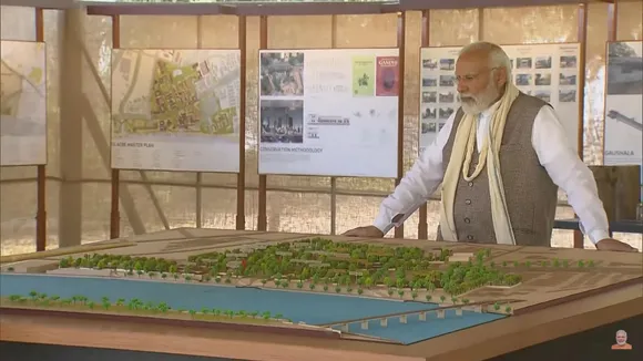 PM Modi Sabarmati Gandhi Ashram