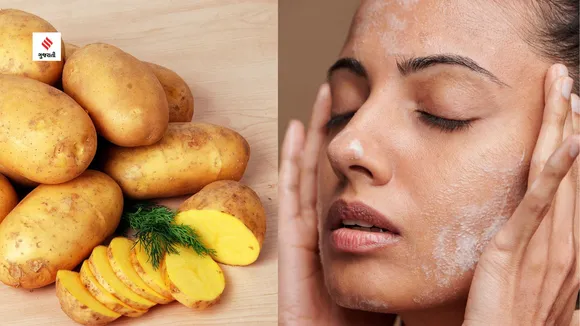 Potato face pack benefits for glowing skin home remedies skincare tips in gujarati
