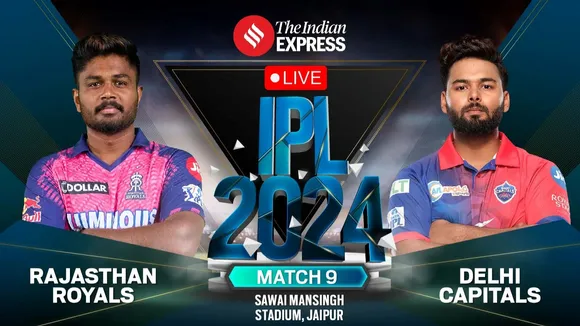RR vs DC Live Score, RR vs DC , IPL 2024