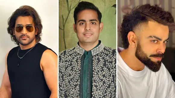 virat kohli hairstyle | ms dhoni hairstyle | anant ambani hairstyle | celebrity hairstyle | alim hakim hair stylist charge