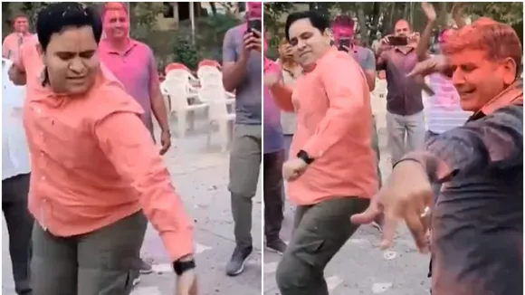 alwar sp anand kumar | alwar sp anand kumar dance | alwar sp anand kumar dance video viral