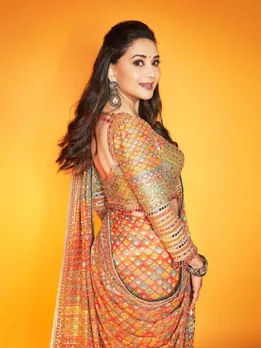 Madhuri Dixit Saree | Madhuri Dixit Saree Photos | Madhuri Dixit Saree Look | Madhuri Dixit Saree Online