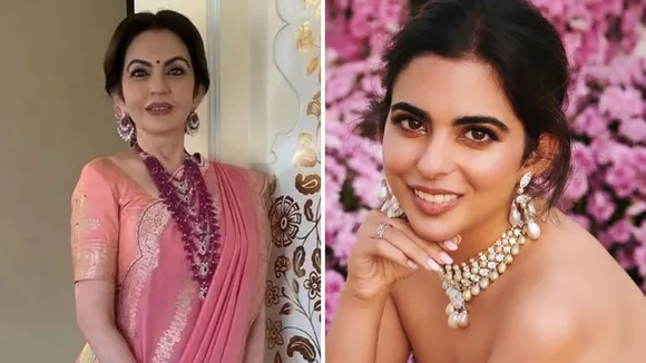 pearl jewellery | Nita Ambani | Isha Ambani | womens pearl jewellery | marriage look for summer season | summer jewellery fashion | lifestyle tips | fashion tips