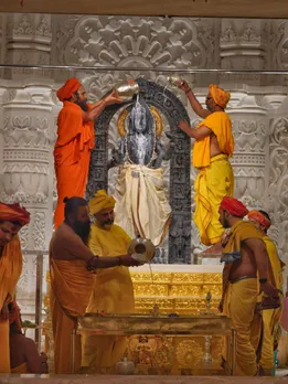 Ram Navami 2024, Ram Navami celebration, Ram Navami Ayodhya mandir, Ram mandir Ayodhya celebration, ram lalla Abhishek,