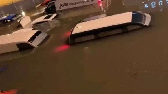 dubai heavy rainfall, dubai rain