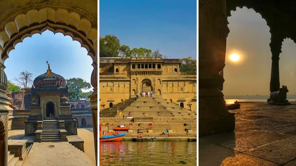 maheshwar fort history | maheshwar fort image | maheshwar fort tour plan | maheshwar fort tour at narmada river | ahilya devi maheshwar fort | famous tourist places in madhya pradesh | famous tourist places in khargone | Ahilyabai Holkar