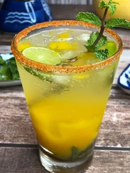 mango mojito drink