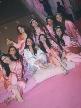 Radhika Merchant Bridal Shower Photo | Radhika Merchant Anant Ambani Wedding | Janhvi Kapoor | Radhika Merchant