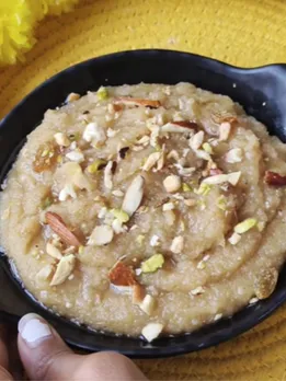 suji halwa photo