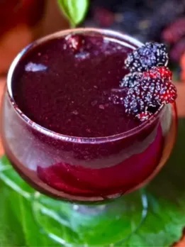 summer Drink Mulberry sharbat