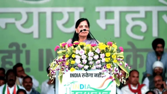 sunita kejriwal, INDIA Alliance Rally, lok sabha election 2024