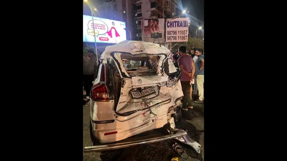 Ahmedabad Amts Bus Accident Jodhpur Star Bazar - 1