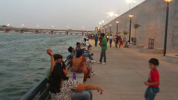 Ahmedabad Riverfront view