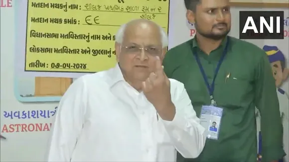 CM Bhupendra Patel Voting