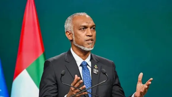 Maldives President Mohamed Muizu