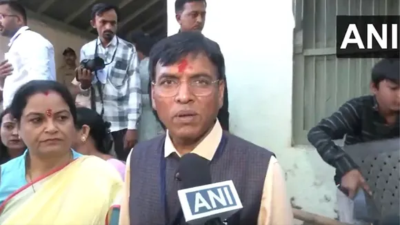 Mansukh Mandaviya Voting