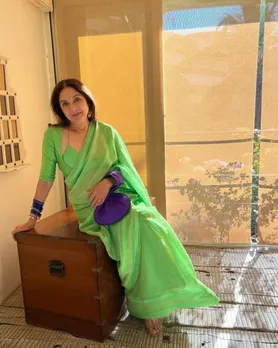 Neena Gupta Trending saree