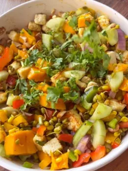Summer Mango Sprout salad recipe