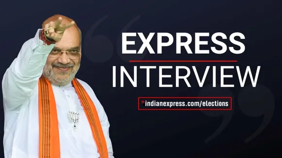 Amit Shah Interview The Indian Express
