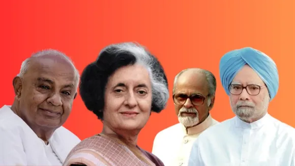 hd deve gowda | indra Gandhi | ik Gujral | manmohan singh | prime ministers of india, lok sabha members | become prime minister without election | india prime minister list