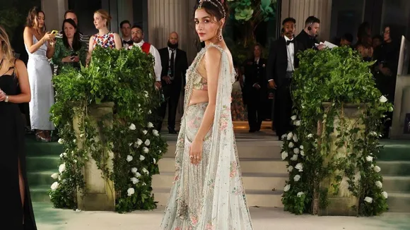Alia Bhatt | Alia Bhatt In Saree | Alia Bhatt Sabyasachi saree | Alia Bhatt Met Gala 2024 | Met Gala 2024