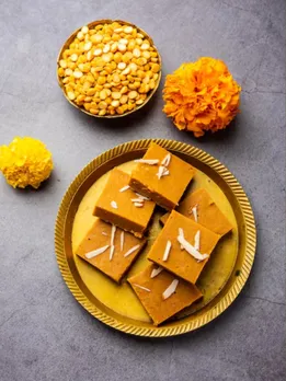 Gujarat Famous Sweet | Mohanthal Recipe | Mohanthal Recipe Gujarati | Mohanthal Recipe