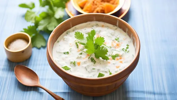 Mint Raitu Recipe | Mint Raitu Recipe Gujarati | Pudina Raitu