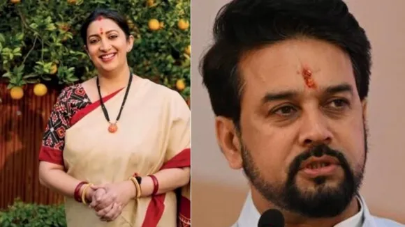 Anurag Thakur, smriti irani