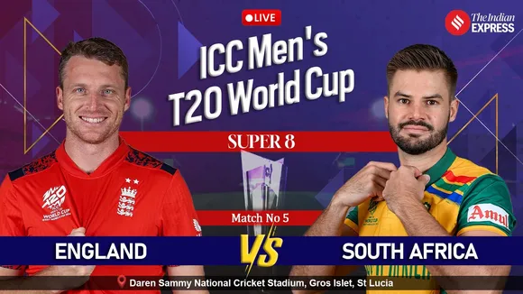 England vs South Africa Live Score, England vs South Africa, T20 World Cup 2024