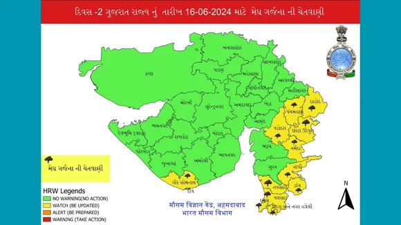 Gujarat Rain forecast - 8