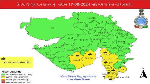 Gujarat Rain forecast - 9