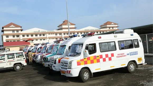 Kuwait fire tragedy,Preparations at Kochi International Airport,